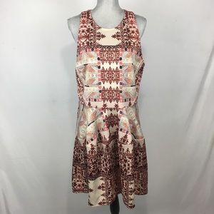 Mossimo Dress Sleeveless Multicolor XXL